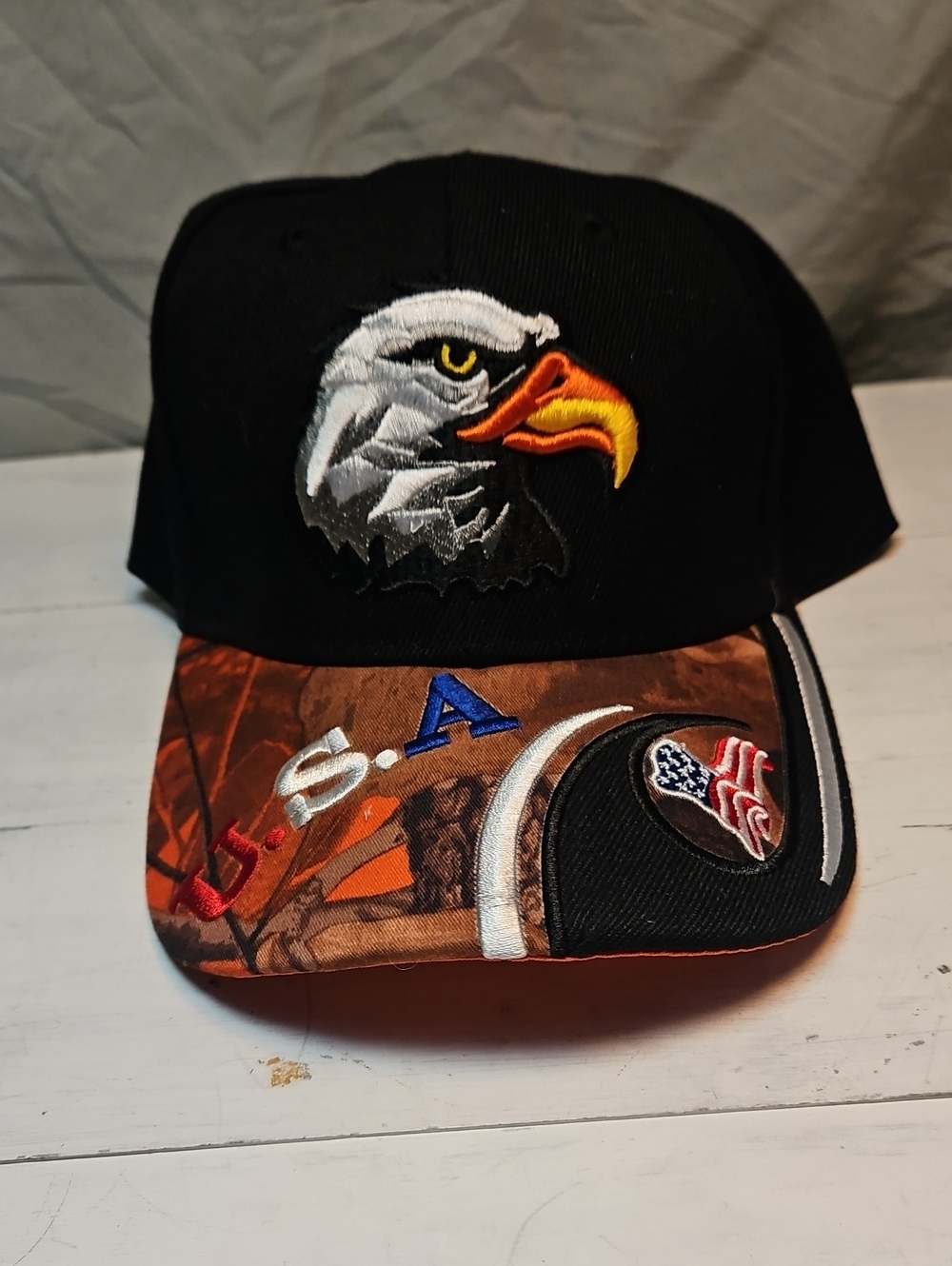 Black Eagle USA Embroidered Baseball Cap